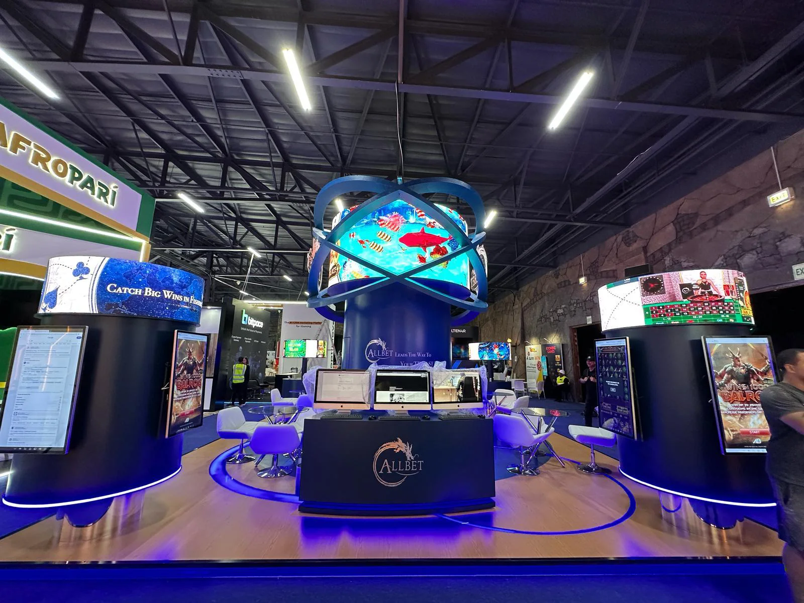 SiGMA Africa 2025 Allbet exhibition stand