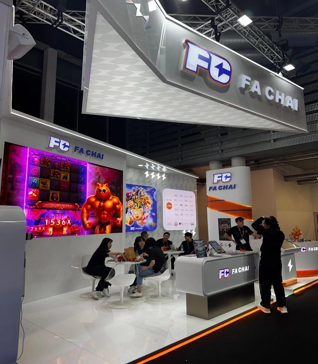 ICE Barcelona 2026 FA Chai exhibition stand