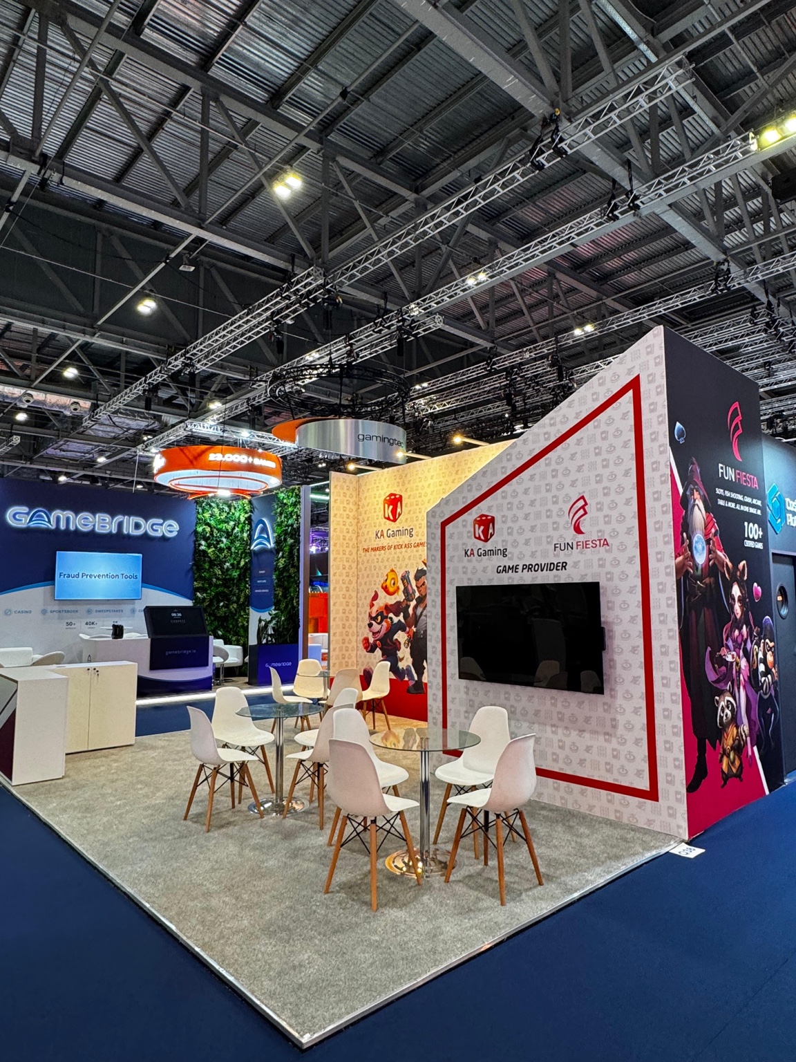 iGB London 2026 KA Gaming exhibition stand