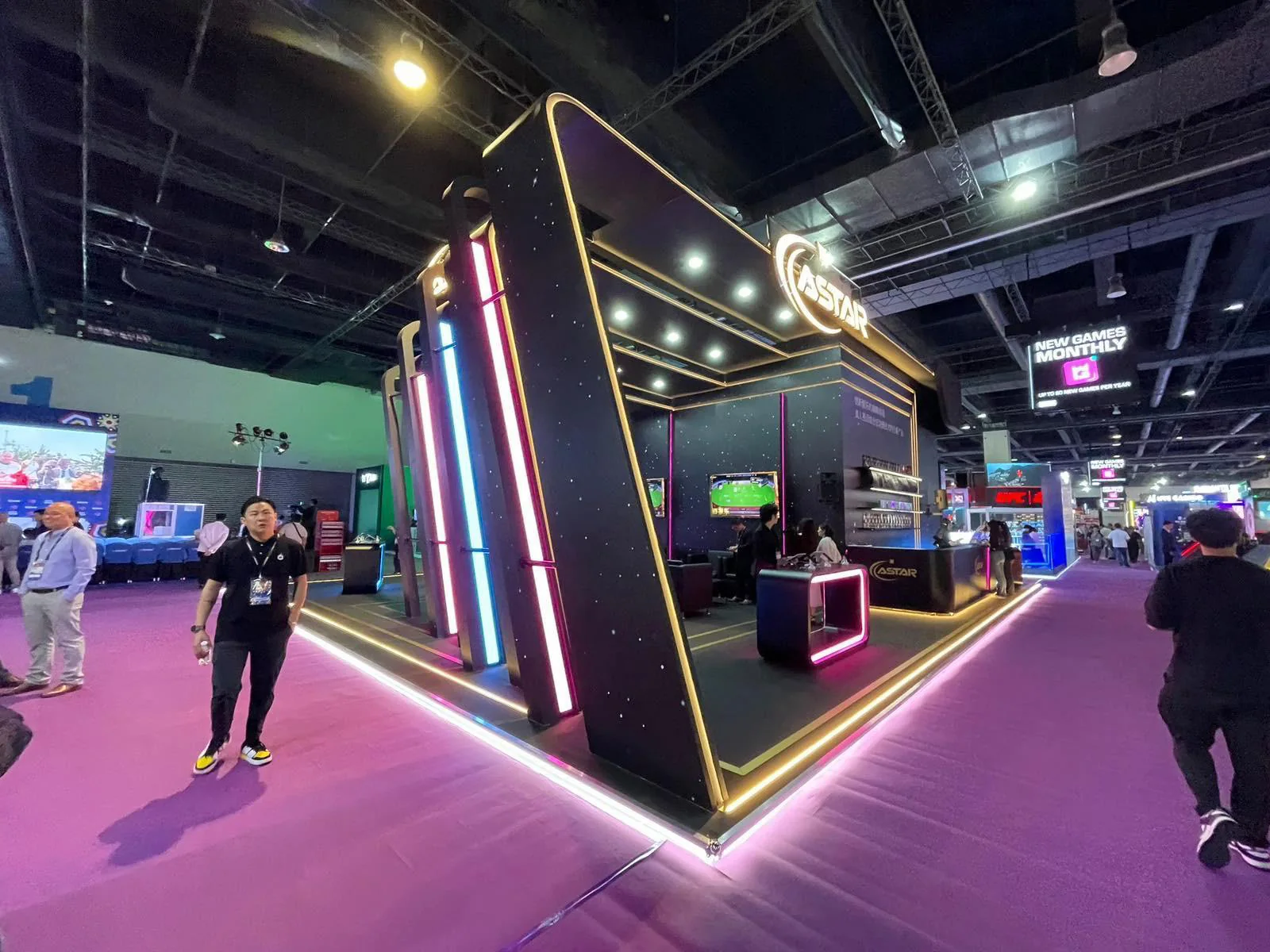 SiGMA Asia Manila 2024 Astar exhibition stand