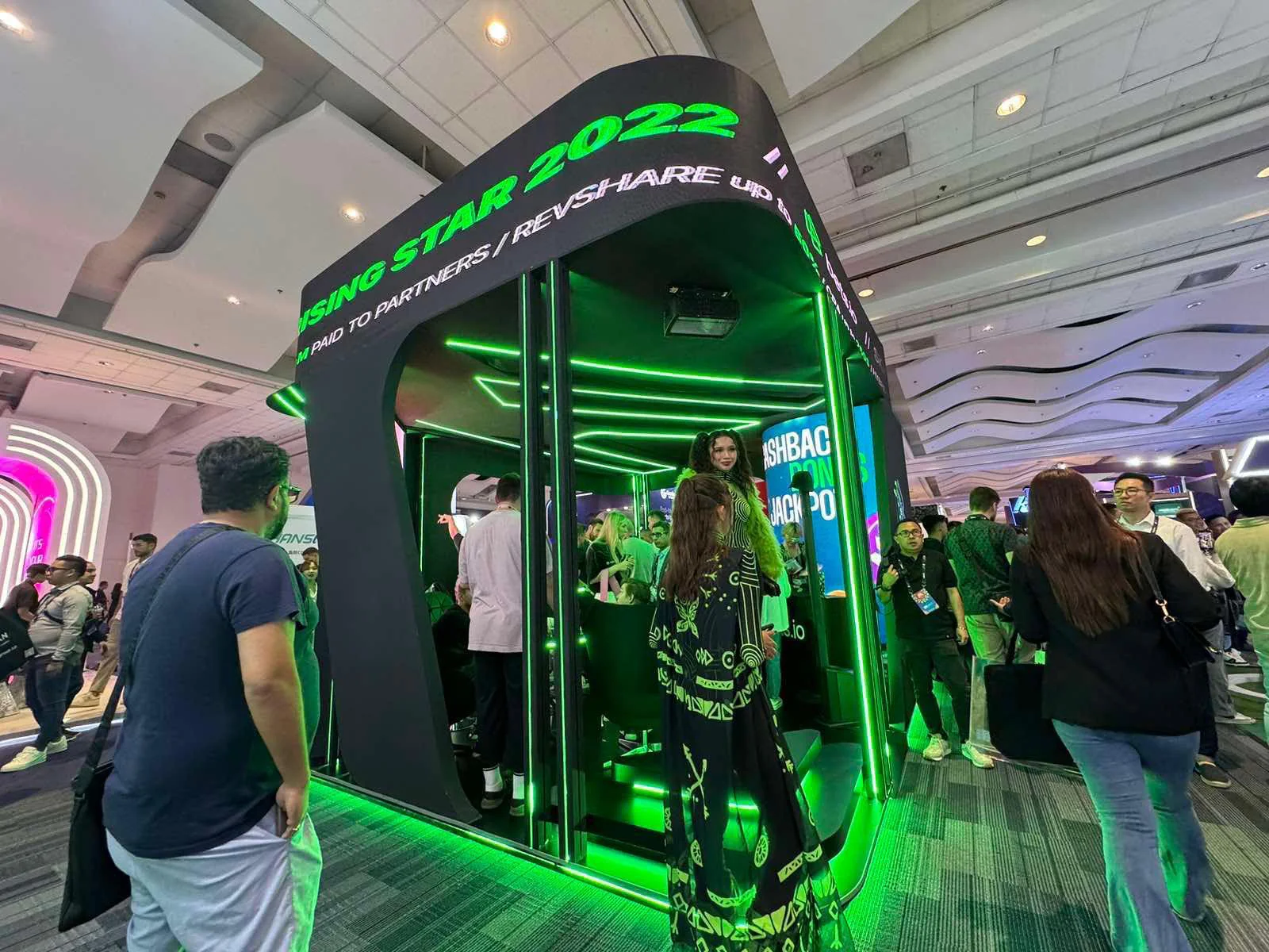 SiGMA Asia Manila 2024 BETS.IO exhibition stand